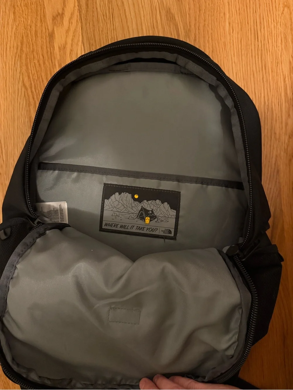 The North Face Vault Black Backpack
